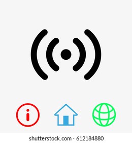 Wifi vector icon