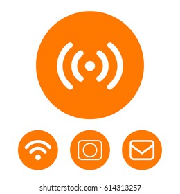 Wifi vector icon