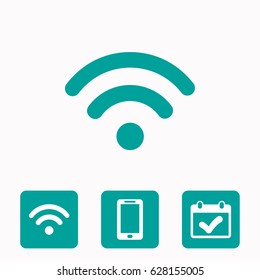 Wifi vector icon