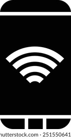 Wifi Vector Icon Design Illustration