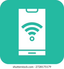Ilustração De Design De Ícone De Vetor Wifi