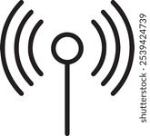 Wifi vector icon eps file 