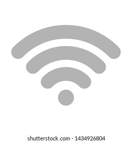 Wi-fi vector icon. Flat vector illustration for web design, infographics and mobile app.