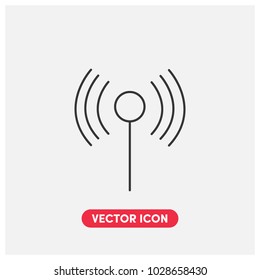 Wi-Fi Vector Icon Illustration
