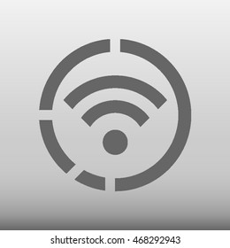 WiFi Vector Icon Illustration