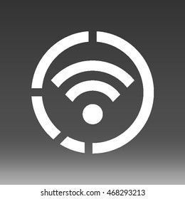 WiFi Vector Icon Illustration