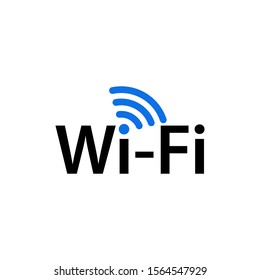 wifi vector icon. Illustration on white background isolated
