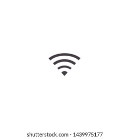 Wi-Fi Vector icon . Lorem Ipsum Illustration design