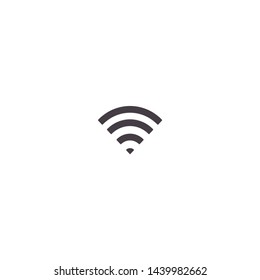 WiFi Vector icon . Lorem Ipsum Illustration design