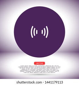 Wi-Fi vector icon , Lorem ipsum flat design