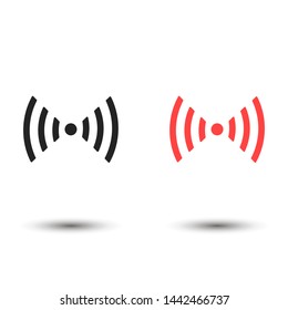 Wi-Fi vector icon , Lorem ipsum flat design