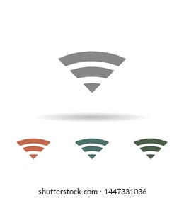 Wi-Fi Vector icon . Lorem Ipsum Illustration design