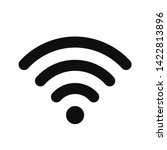 Wi-fi vector icon, sign, symbol.