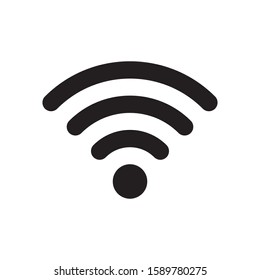 Wifi vector icon, simple sign for web site and mobile app.