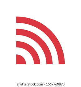 Wi-Fi vector icons.The symbol for the computer and mobile phone numbers, web site, laptop.Illustration of a communication antenna