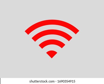 Iconos vectoriales Wi-Fi.Símbolo de los números de ordenador y de teléfono móvil, sitio web, portátil.Ilustración de una antena de comunicación