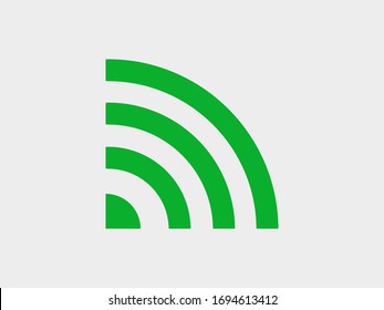 Iconos vectoriales Wi-Fi.Símbolo de los números de ordenador y de teléfono móvil, sitio web, portátil.Ilustración de una antena de comunicación