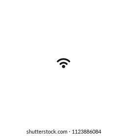Wi-fi vector in illustration icon concept.