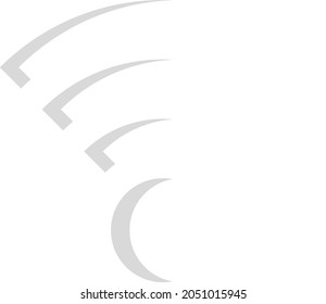 ilustración de WIFI Vector en un fondo transparente. Símbolos de calidad premium. Icono de color plano de línea vectorial para el concepto y el diseño gráfico.