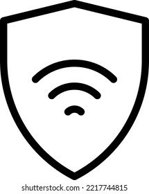 WIFI Vector illustration on a transparent background.Premium quality symmbols.Stroke vector icons for concept and graphic design.