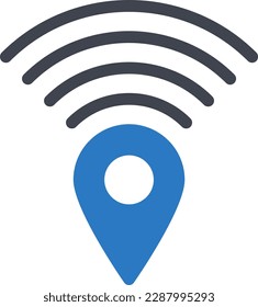 wifi Vector illustration on a transparent background. Premium quality symmbols. Glyphs vector icons for concept and graphic design. 

