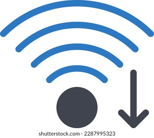 wifi Vector illustration on a transparent background. Premium quality symmbols. Glyphs vector icons for concept and graphic design. 

