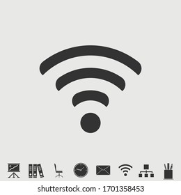 Wifi vector illustration symbol for website and graphic design