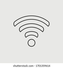 Wifi vector illustration symbol for website and graphic design