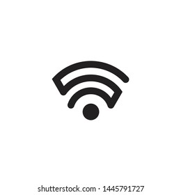 Wifi vector template. Design for digital apps or print.