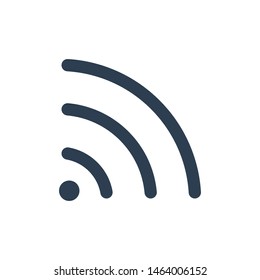 Wifi vector . web and for mobile icon 