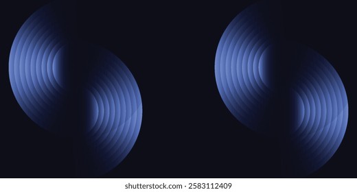 Wifi wave light effect. Radar sensor, beep technology, digital sign.Transparent neon circle symbol. wireless internet connection abstract simple