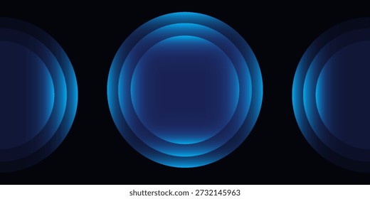 Efecto de luz de onda Wifi. Sensor de radar, tecnología de pitido, señal digital. Símbolo de círculo de neón transparente. conexión inalámbrica a Internet. Radar o sonar con tecnología inalámbrica que emite un efecto de luz

