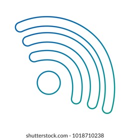 wifi waves signal icon