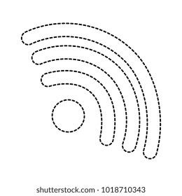 wifi waves signal icon