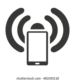wifi waves signal with icon vector illustratio