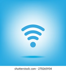 Wi-fi, web icon. vector design