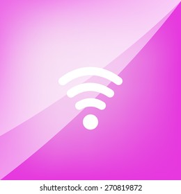 Wi-fi, web icon. vector design
