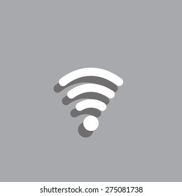 Wi-fi, web icon. vector design