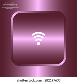 Wi-fi, web icon. vector design