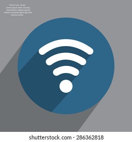 Wi-fi, web icon. vector design