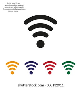 Wi-fi, web icon. vector design