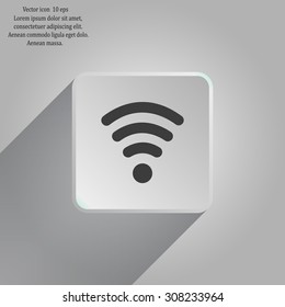Wi-fi, web icon. vector design