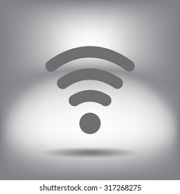 Wi-fi, web icon. vector design