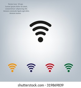 Wi-fi, web icon. vector design