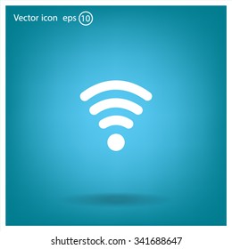 Wi-fi, web icon. vector design