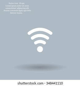 Wi-fi, web icon. vector design