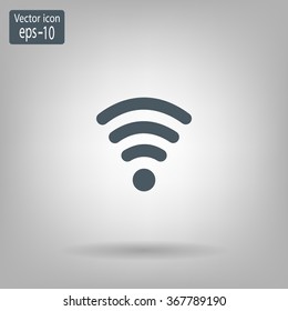 Wi-fi, web icon. vector design
