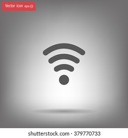 Wi-fi, web icon. vector design