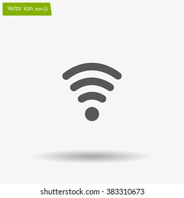 Wi-fi, web icon. vector design