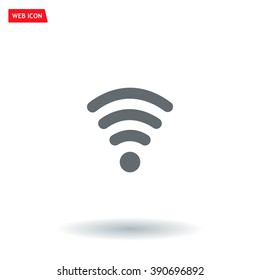 Wi-fi, web icon. vector design